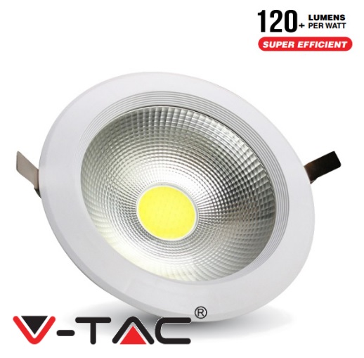 Faretto Incasso LED Bianco 10w Luce Natura